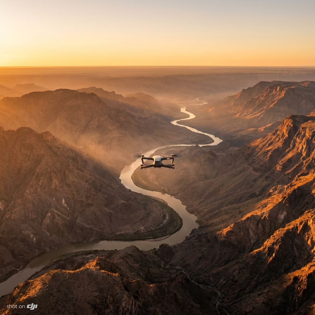 DJI Mavic 3 Pro in action